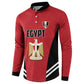 Custom Egypt Football Button Sweatshirt 2026 Glory Run Red Edition