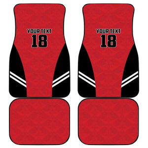 Custom Egypt Football Car Mats 2026 Glory Run Red Edition