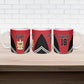 Custom Egypt Football Ceramic Mug 2026 Glory Run Red Edition