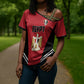 Custom Egypt Football Cross Shoulder Shirt 2026 Glory Run Red Edition