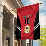 Custom Egypt Football Garden Flag 2026 Glory Run Red Edition