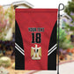 Custom Egypt Football Garden Flag 2026 Glory Run Red Edition