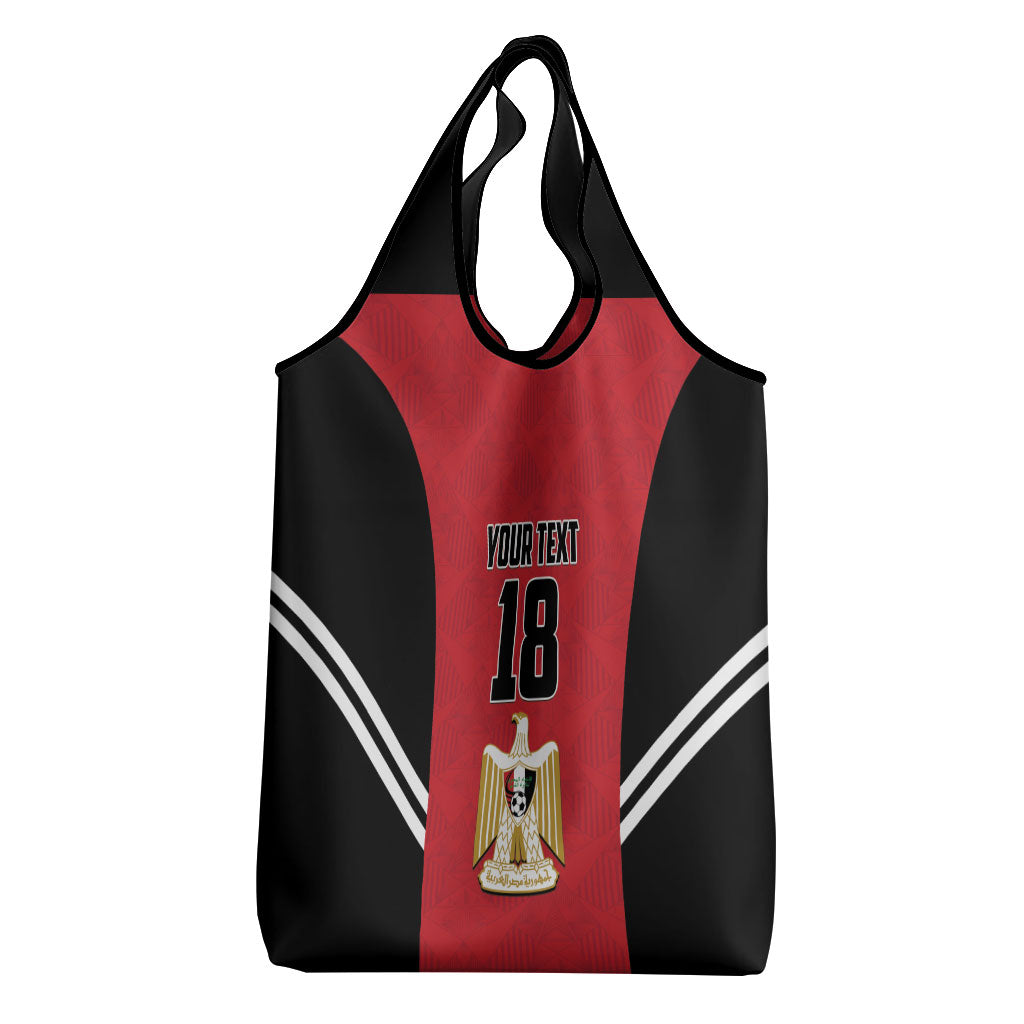 Custom Egypt Football Grocery Bag 2026 Glory Run Red Edition