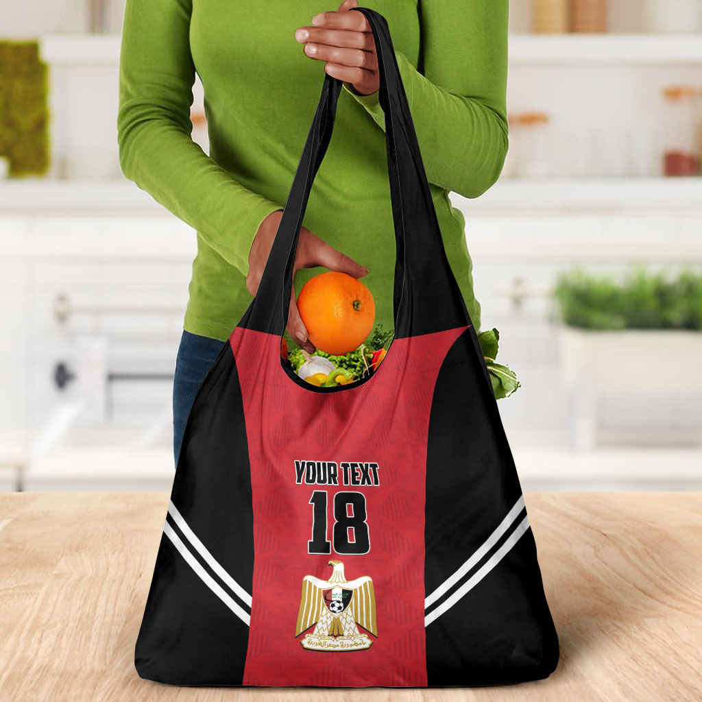Custom Egypt Football Grocery Bag 2026 Glory Run Red Edition
