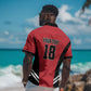 Custom Egypt Football Hawaiian Shirt 2026 Glory Run Red Edition