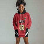 Custom Egypt Football Hoodie Dress 2026 Glory Run Red Edition