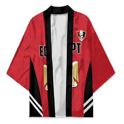 Custom Egypt Football Kimono 2026 Glory Run Red Edition