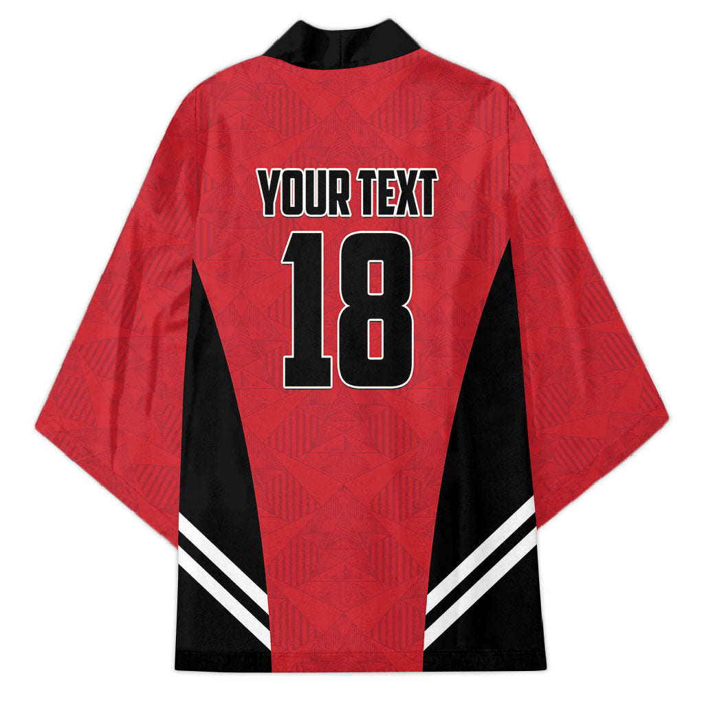 Custom Egypt Football Kimono 2026 Glory Run Red Edition