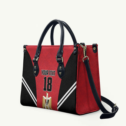 Custom Egypt Football Leather Bag 2026 Glory Run Red Edition