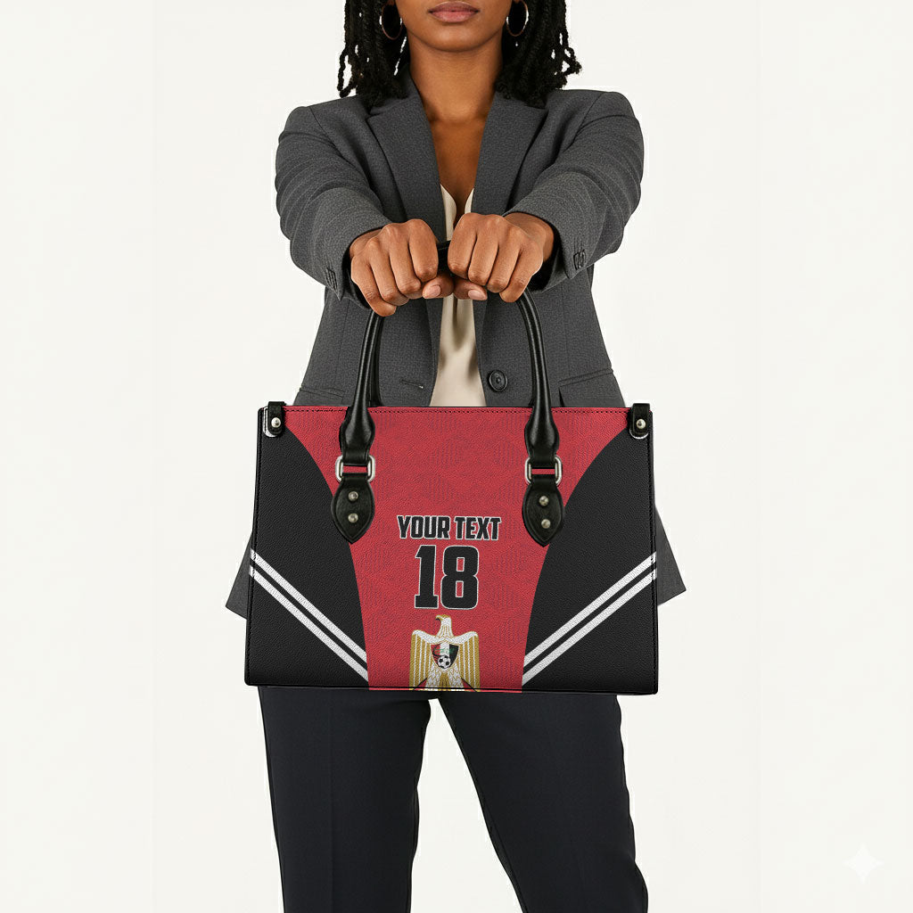 Custom Egypt Football Leather Bag 2026 Glory Run Red Edition