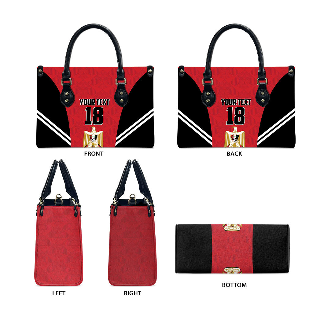 Custom Egypt Football Leather Bag 2026 Glory Run Red Edition