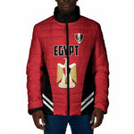 Custom Egypt Football Padded Jacket 2026 Glory Run Red Edition
