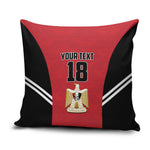 Custom Egypt Football Pillow Cover 2026 Glory Run Red Edition