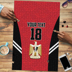 Custom Egypt Football Puzzle 2026 Glory Run Red Edition