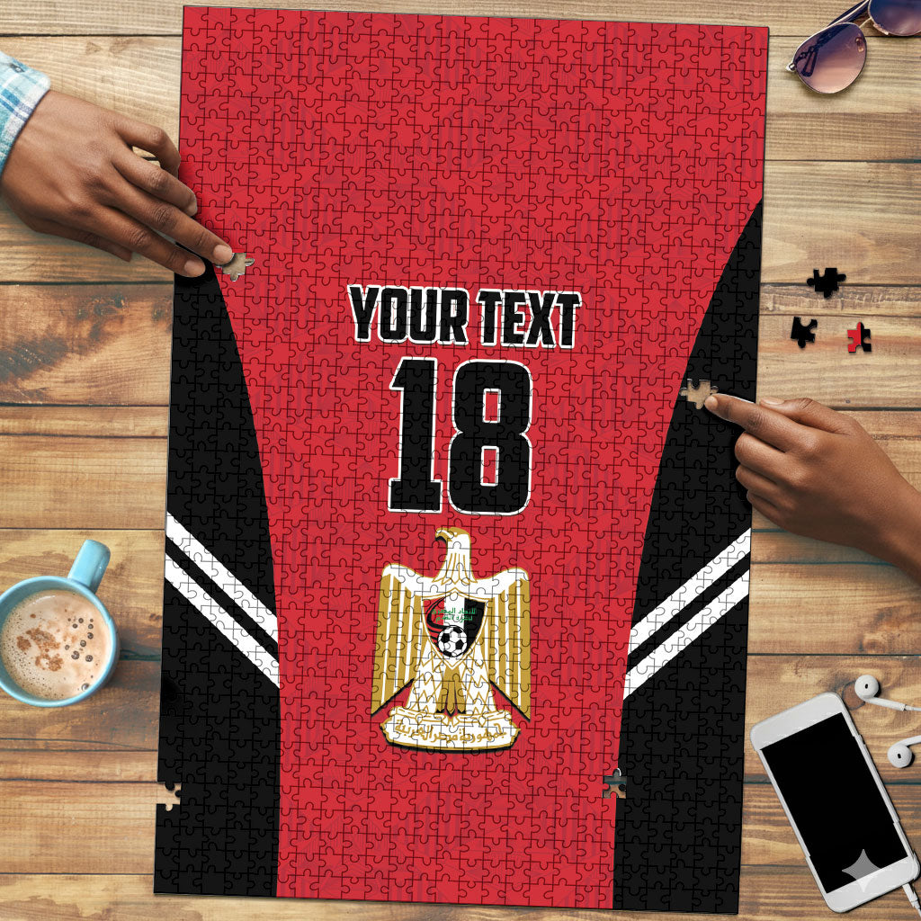 Custom Egypt Football Puzzle 2026 Glory Run Red Edition