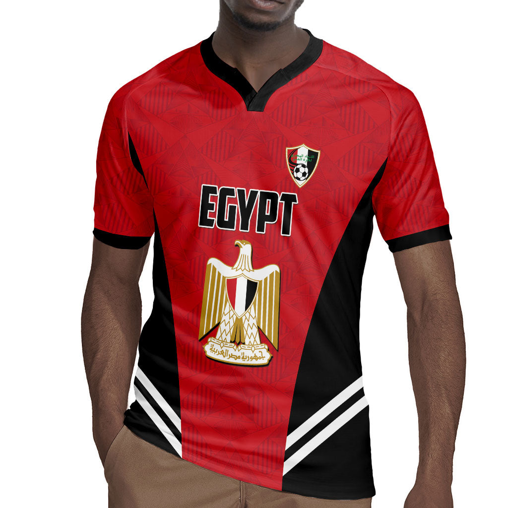 Custom Egypt Football Rugby Jersey 2026 Glory Run Red Edition