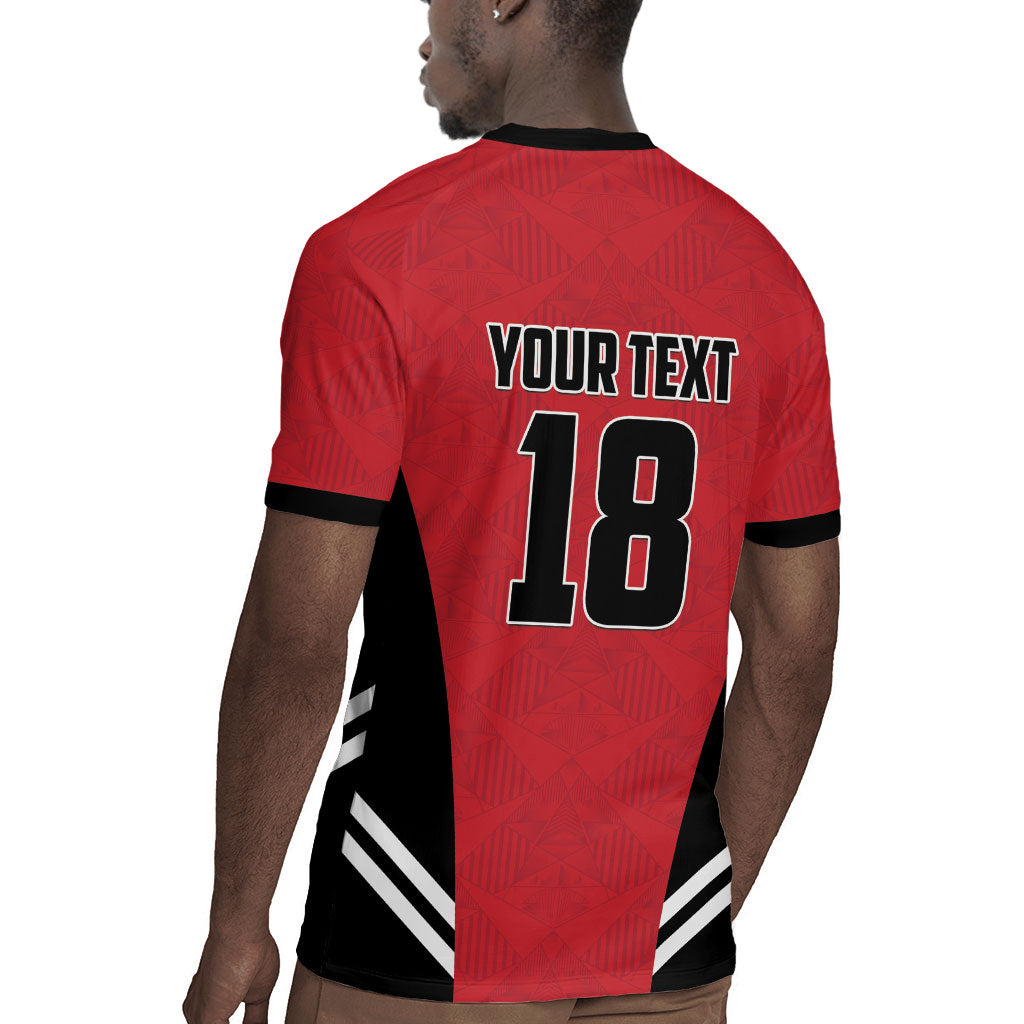 Custom Egypt Football Rugby Jersey 2026 Glory Run Red Edition