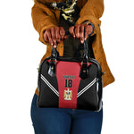 Custom Egypt Football Shoulder Handbag 2026 Glory Run Red Edition