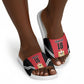 Custom Egypt Football Slide Sandals 2026 Glory Run Red Edition