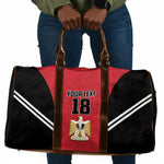 Custom Egypt Football Travel Bag 2026 Glory Run Red Edition