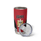 Custom Egypt Football Tumbler Cup 2026 Glory Run Red Edition