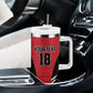 Custom Egypt Football Tumbler With Handle 2026 Glory Run Red Edition