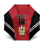 Custom Egypt Football Umbrella 2026 Glory Run Red Edition
