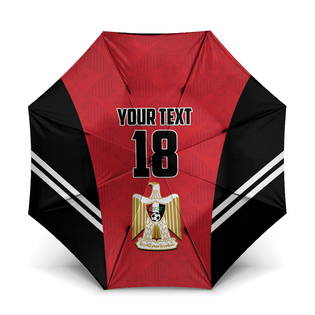 Custom Egypt Football Umbrella 2026 Glory Run Red Edition