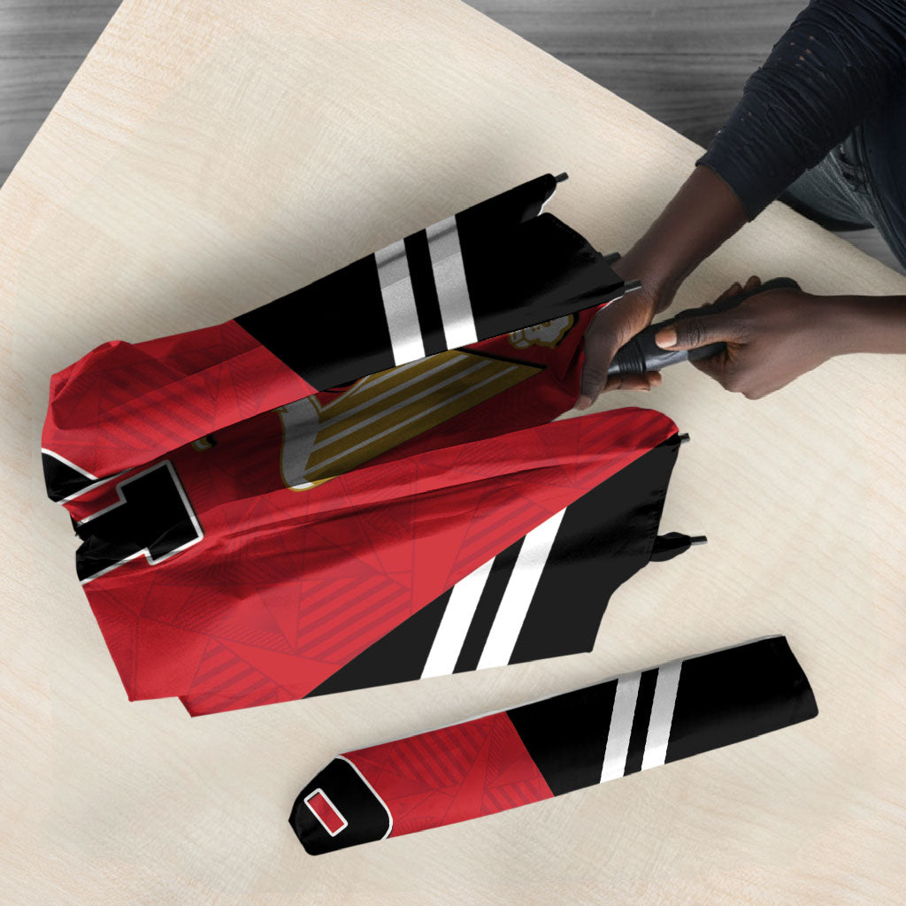 Custom Egypt Football Umbrella 2026 Glory Run Red Edition