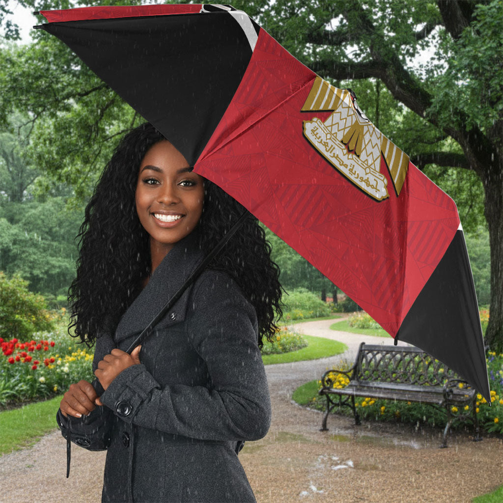 Custom Egypt Football Umbrella 2026 Glory Run Red Edition