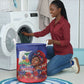 Haitian Princess Laundry Basket Cultural Pride Floral Art