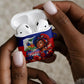 Haitian Princess AirPods Case Cultural Pride Floral Art