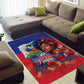 Haitian Princess Area Rug Cultural Pride Floral Art