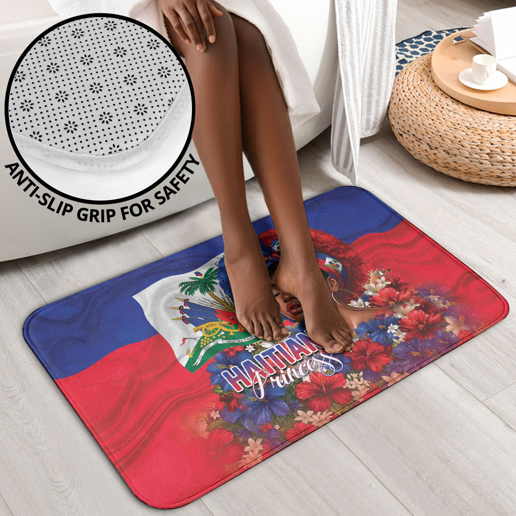 Haitian Princess Bathroom Set Cultural Pride Floral Art