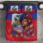 Haitian Princess Bedding Set Cultural Pride Floral Art
