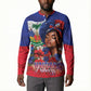 Haitian Princess Button Sweatshirt Cultural Pride Floral Art
