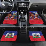 Haitian Princess Car Mats Cultural Pride Floral Art