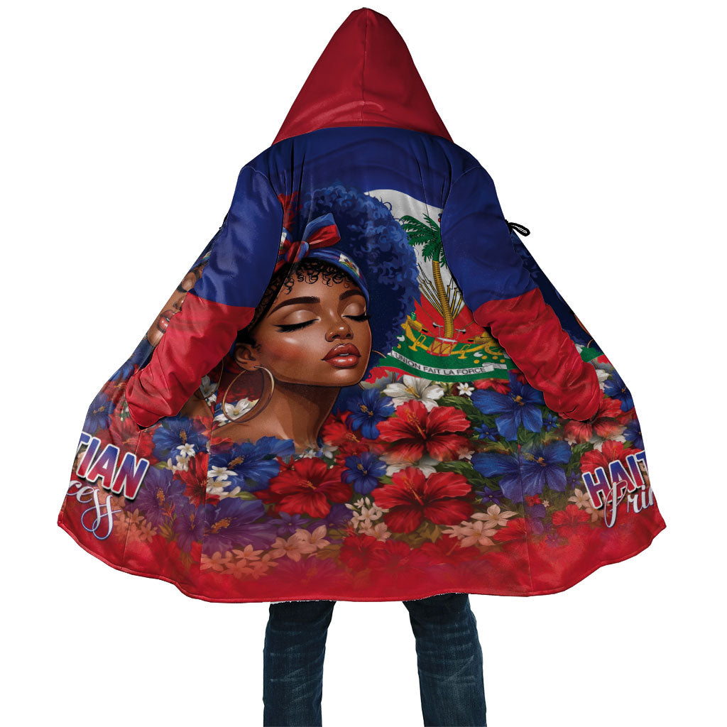 Haitian Princess Cloak Cultural Pride Floral Art