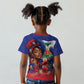 Haitian Princess Kid T shirt Cultural Pride Floral Art