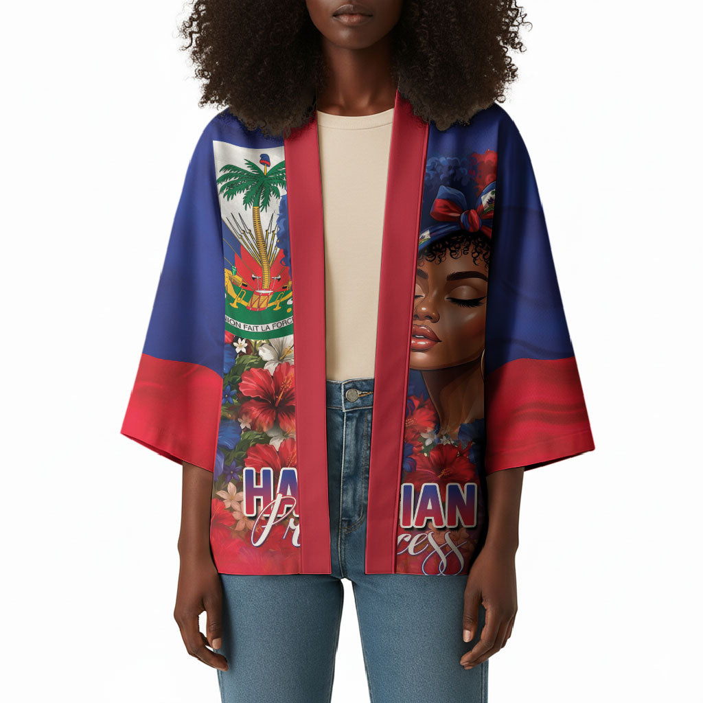 Haitian Princess Kimono Cultural Pride Floral Art