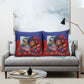 Haitian Princess Pillow Cover Cultural Pride Floral Art