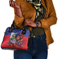 Haitian Princess Shoulder Handbag Cultural Pride Floral Art