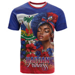 Haitian Princess T shirt Cultural Pride Floral Art