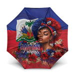 Haitian Princess Umbrella Cultural Pride Floral Art