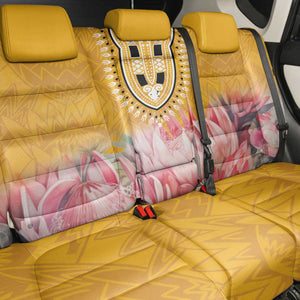 Africa Dashiki Back Car Seat Cover King Protea Floral Motif Patterns