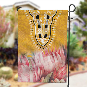 Africa Dashiki Garden Flag King Protea Floral Motif Patterns