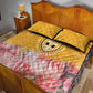 Africa Dashiki Quilt Bed Set King Protea Floral Motif Patterns