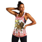 Personalized Ethiopia Melikam Gena Women Racerback Tank Merry Christmas Lion of Judah