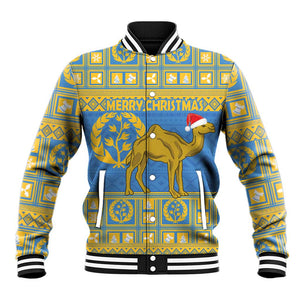 Personalized Eritrea Emblem Baseball Jacket Ruhus Beal Lidet - Kente Pattern LT18