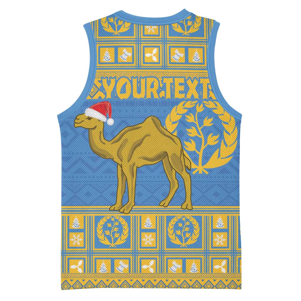 Personalized Eritrea Emblem Basketball Jersey Ruhus Beal Lidet - Kente Pattern LT18